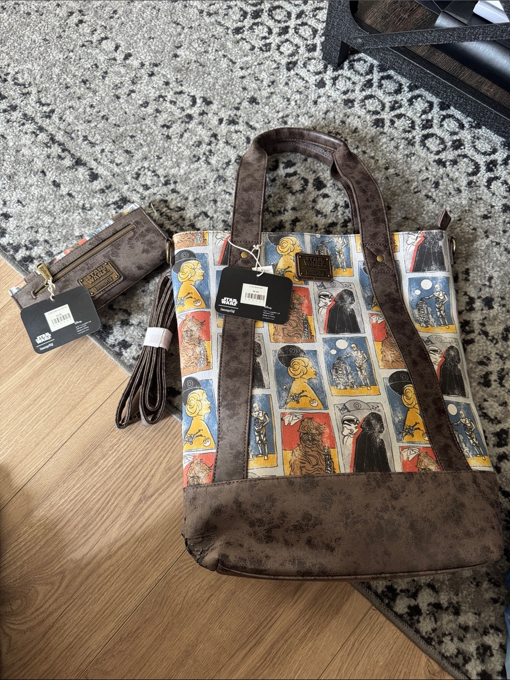 Star Wars Loungefly collectible NWT set